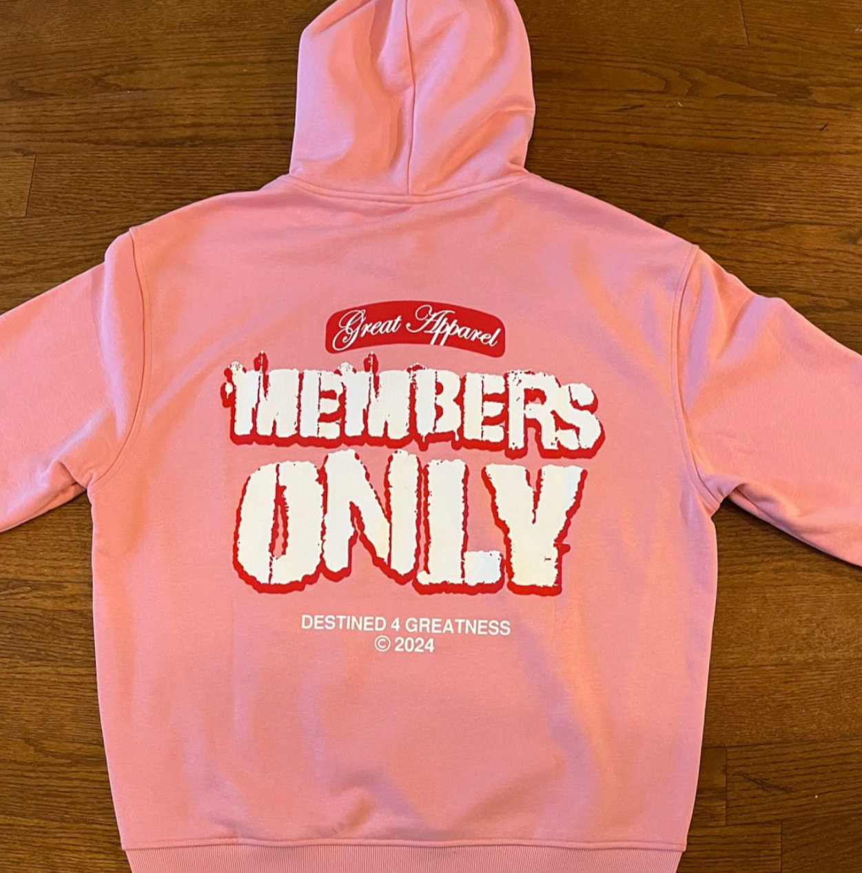 Pink Hoodie